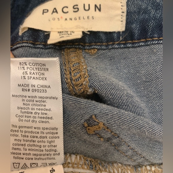 Lace Up Backless Denim Romper - Picture 5 of 5